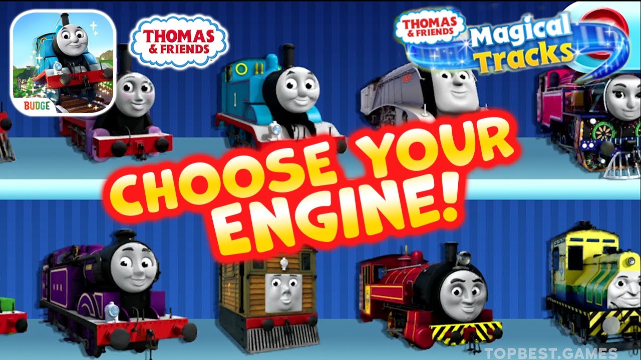 Choose Your Engine! #01 🚂Thomas & Friends: Magical Tracks | Unlock All Toy Train Set Kids Learn Play