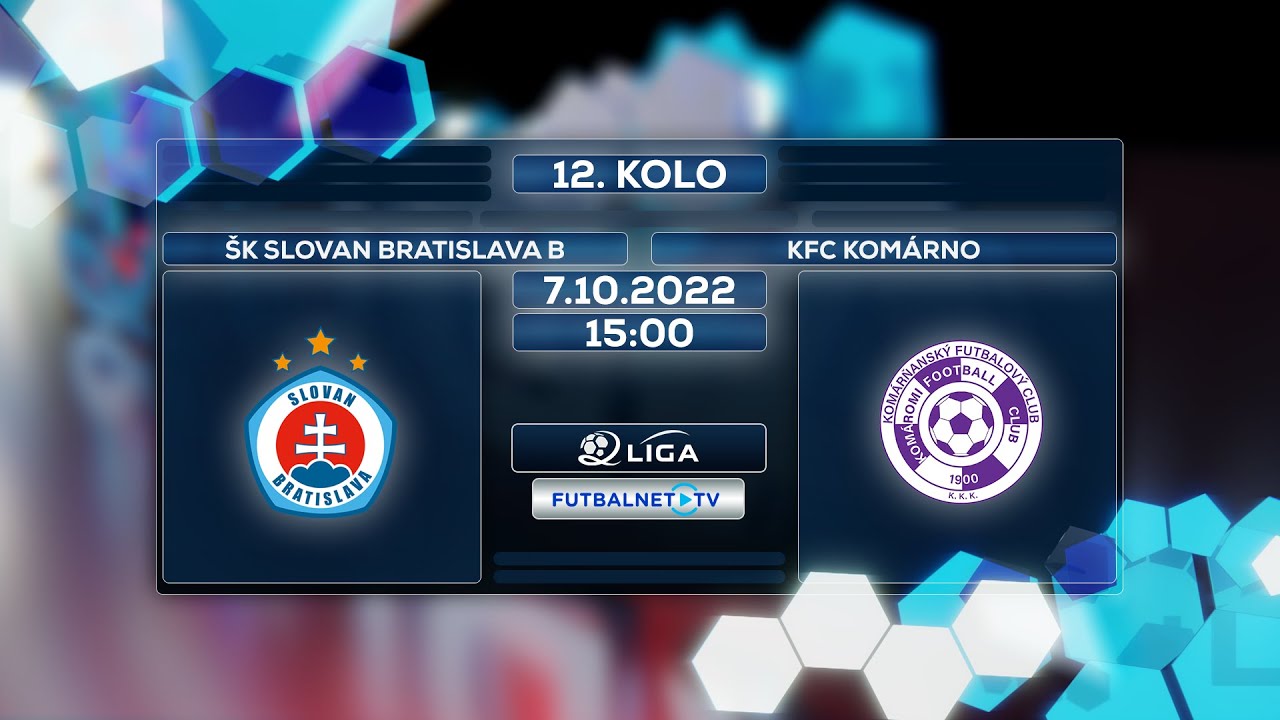 2.liga 2022/2023 12.kolo: ŠK Slovan Bratislava - KFC Komárno (zostrih)