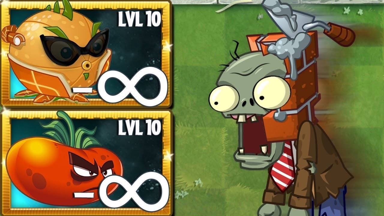 All AOE Plants VS 40 Brickhead Zombie LEVEL 1 & 100 - Who Will Win? - Pvz 2 Plant vs Plant