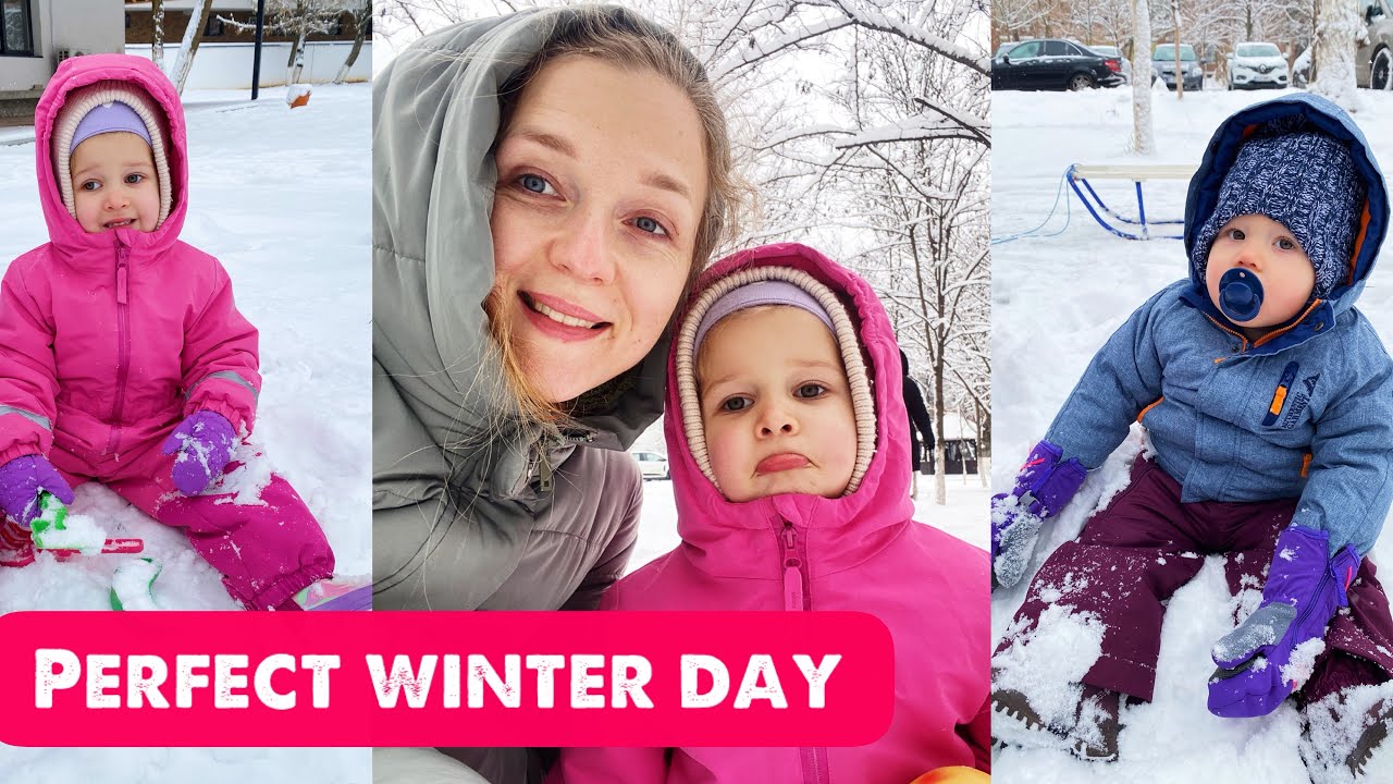 Winter Magic in Bucharest | A Snowy Family Walk #lifeinbucharest #familyvlog #lifeinromania 