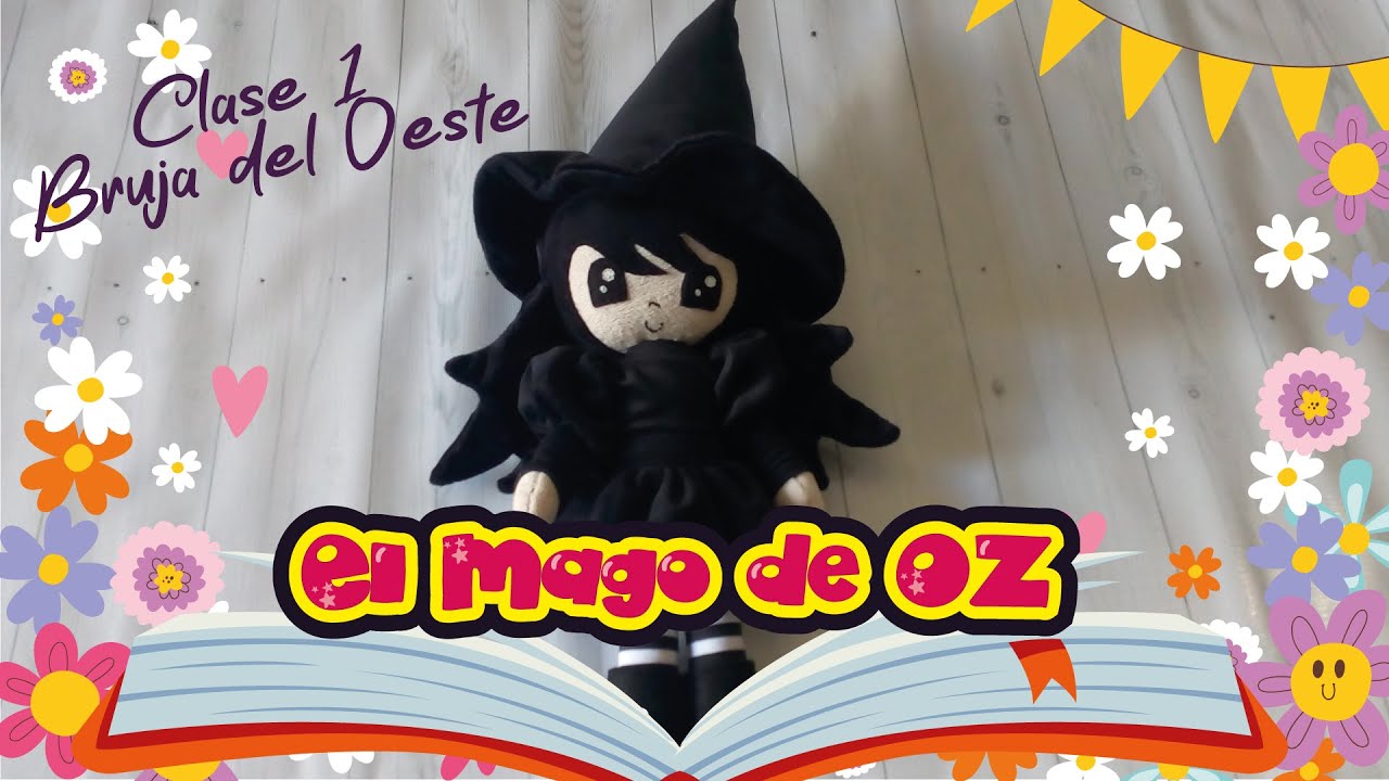 🤩 COMO HACER PASO A PASO 🤩Mago de OZ🥰Bruja deo Oeste😍 Clase 1/DIY