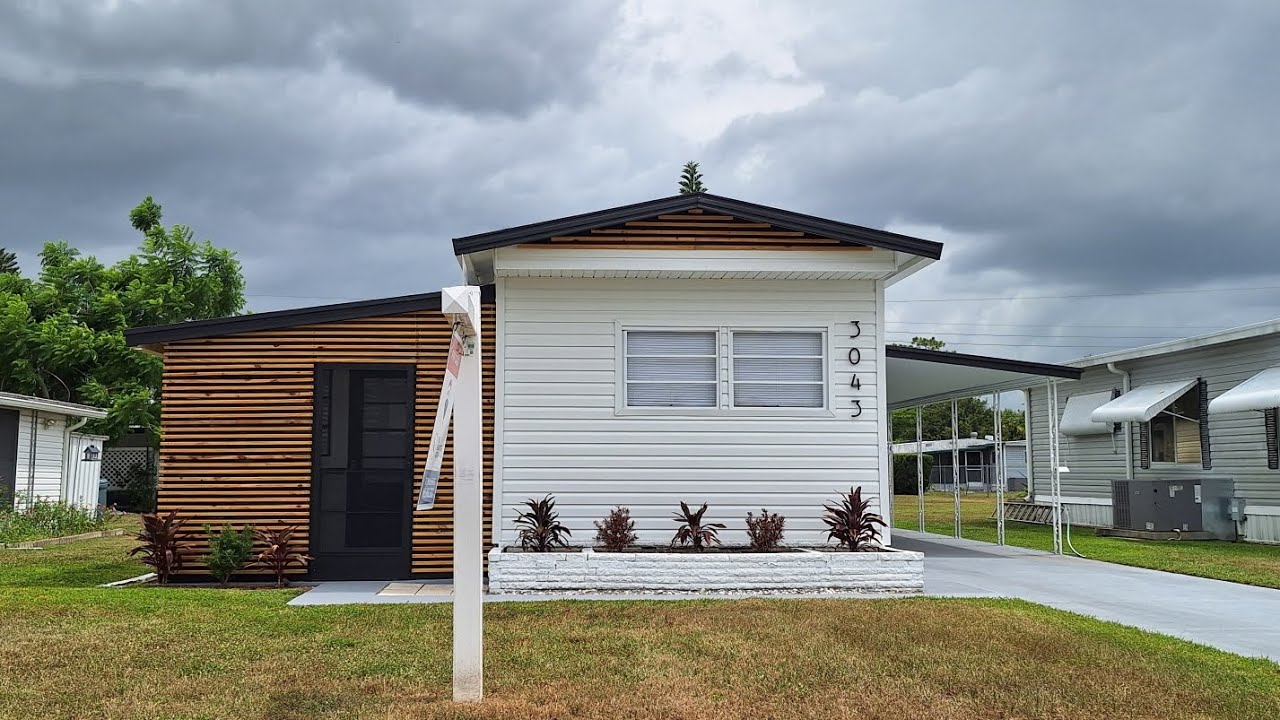 Se Vende Mobile Home de 2 Dormitorios 1.5 Baños con Terreno Incluido en Lakeland, Florida 33801