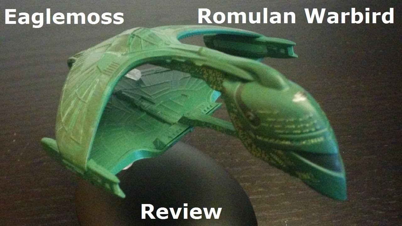 Eaglemoss TNG Romulan Warbird Review