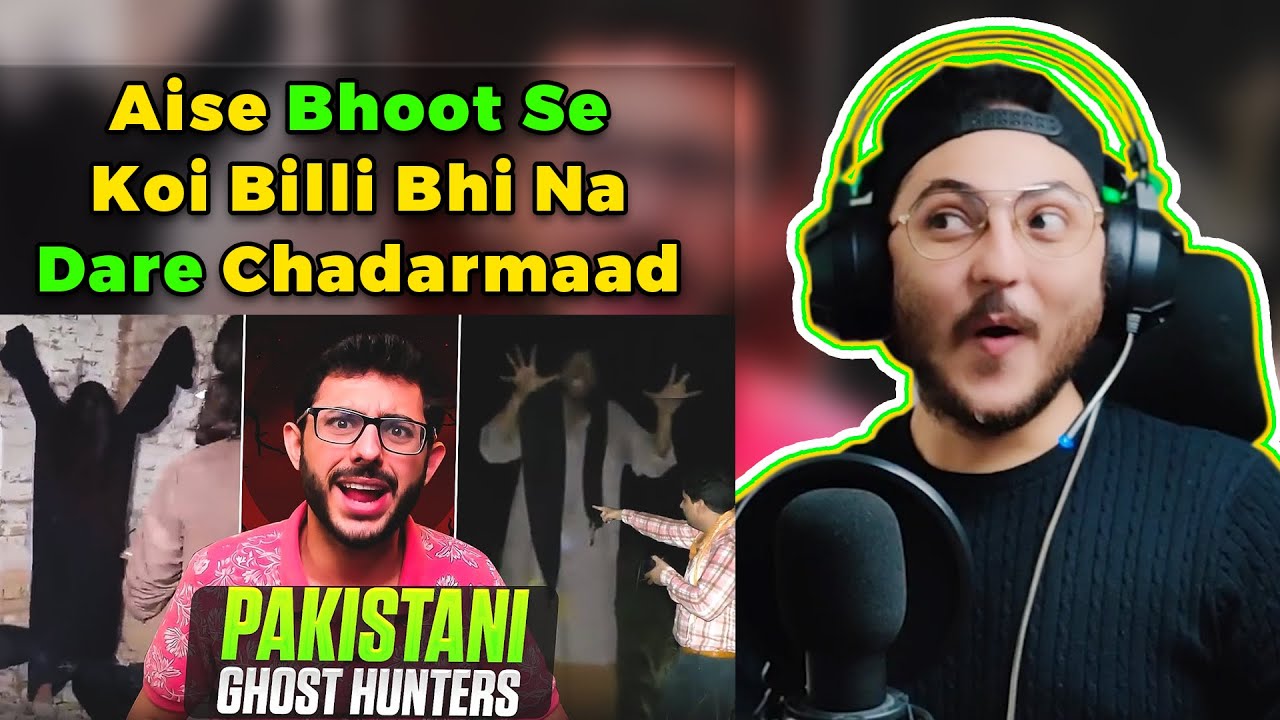 CarryMinati | PAKISTANI GHOST HUNTERS | Reaction & Commentary | WannaBe StarKid