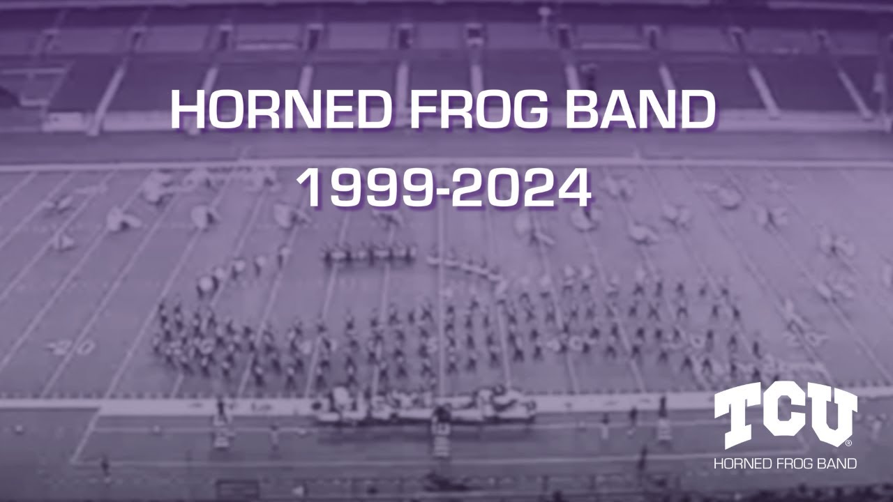 TCU Horned Frog Band: Performance compilation (1999-2024)