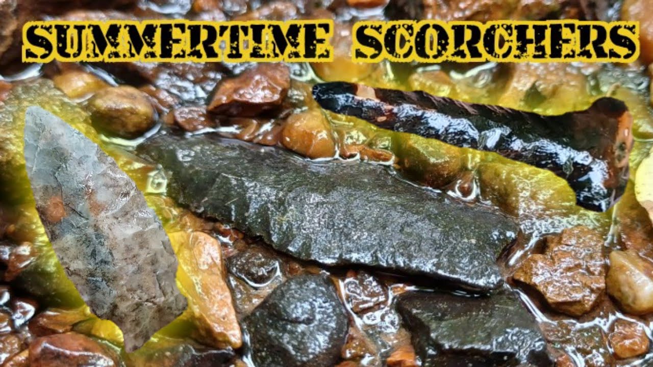 Лето 🔥Scorchers🔥 ~ ОХОТА ЗА НАКОНЕЧНИКАМИ СТРЕЛ в МИССУРИ 2022 #PtownRockhound