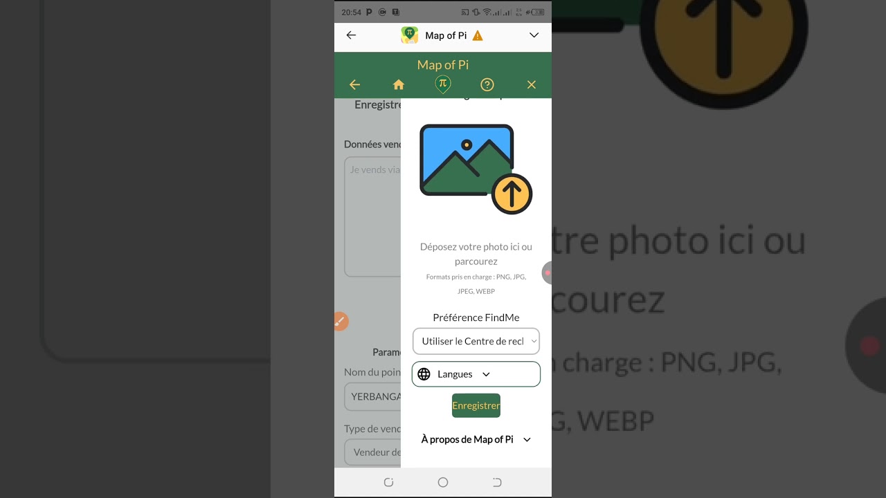 Pi network, comment enregistrer vos entreprises dans MAP OF PI