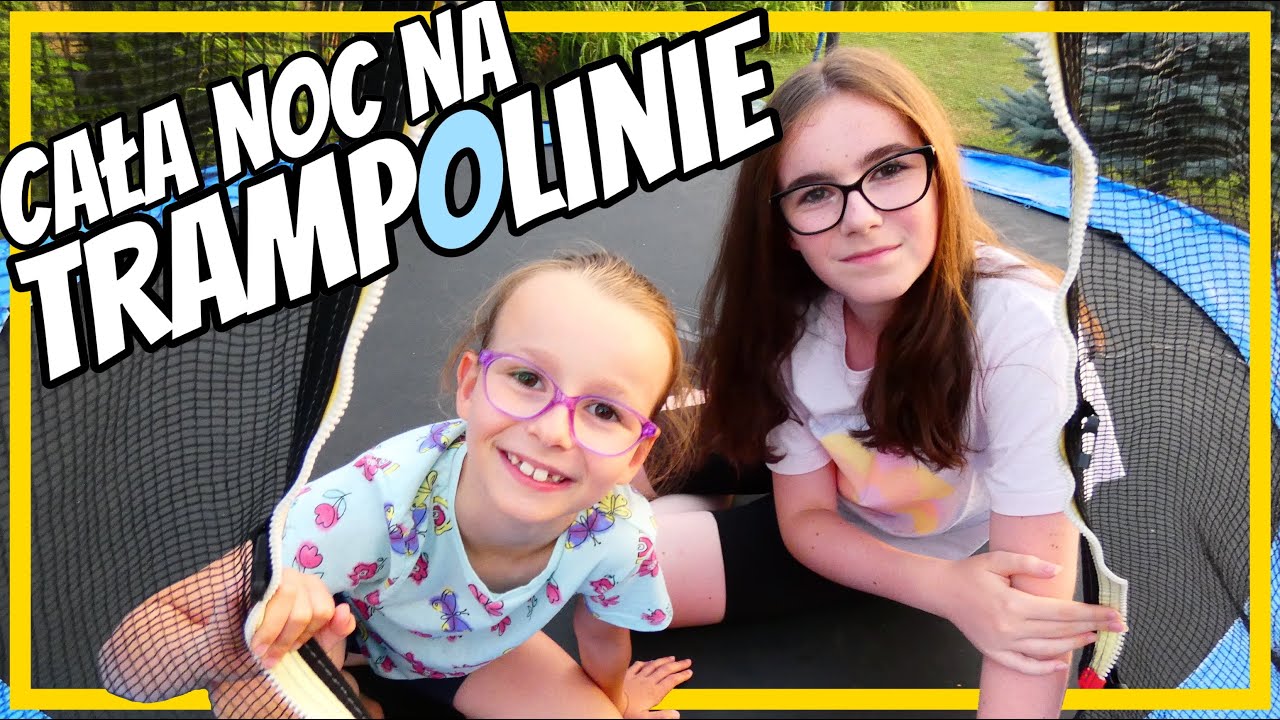CAŁA NOC NA TRAMPOLINIE Challenge #fikimikiagatkiimoniki