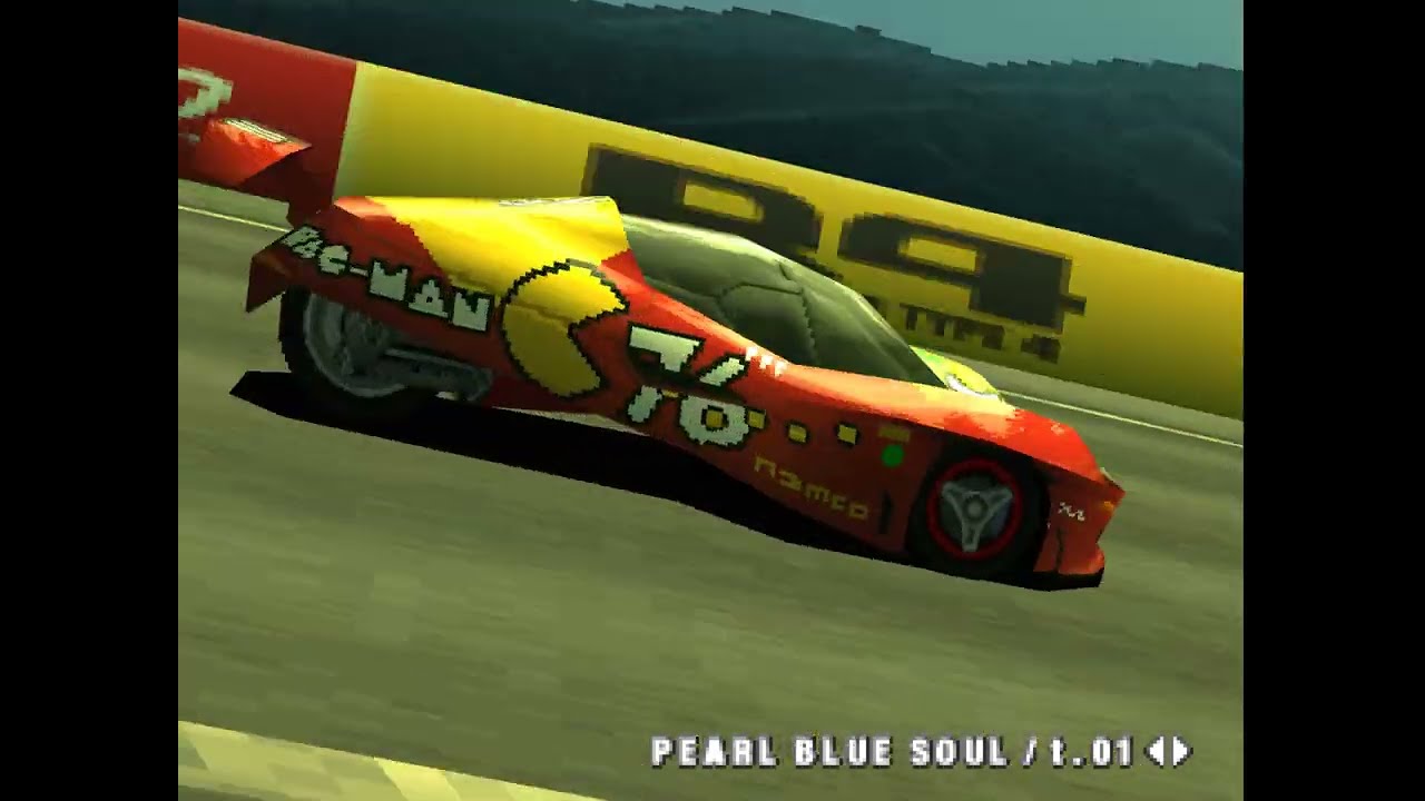[PS1] 릿지레이서 R4 노동요 플레이어 リッジレーサータイプ４  Ｒ４ (Ridge Racer Music Player)