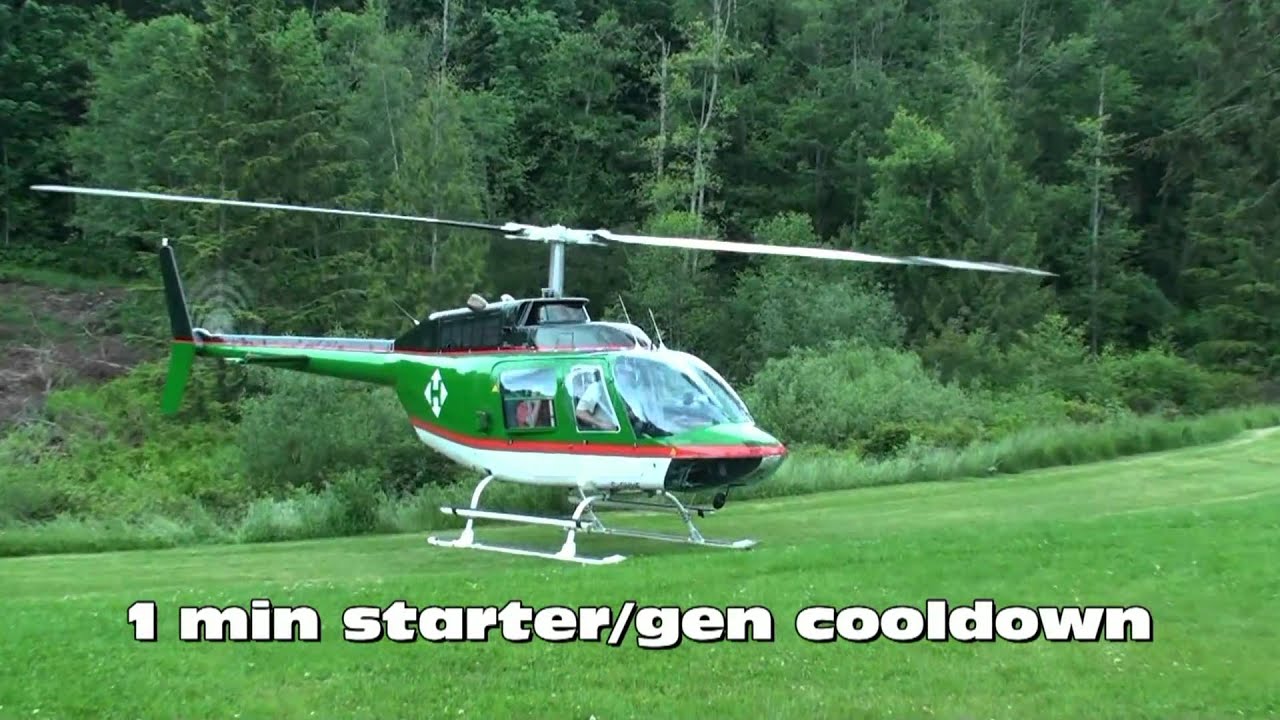 Visiting in the Jet Ranger