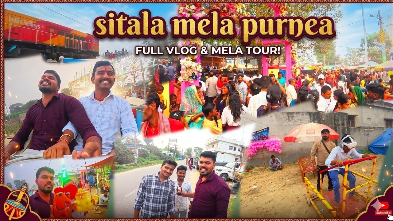 Purnea belouri sitala mela 😍😍 / full video tour mela / #purnea #sitalamela #dostmasti #melavloge @bi