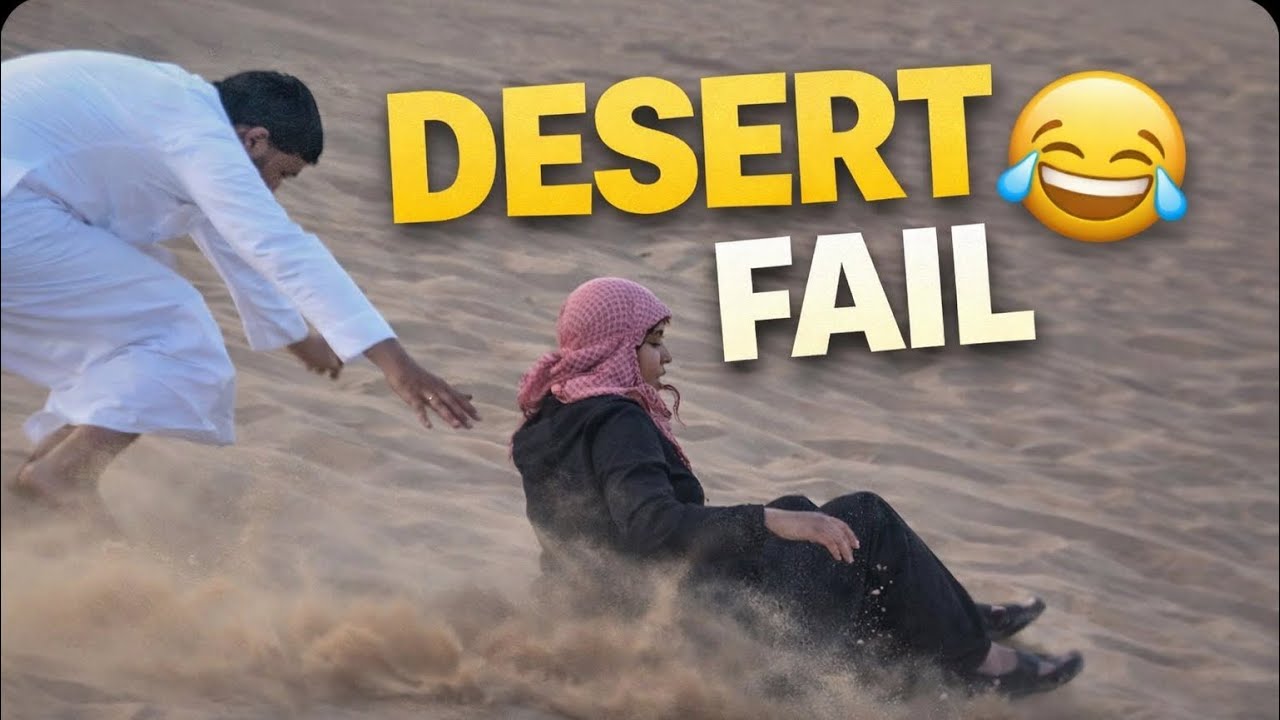 Dubai Desert Safari Thrilling Sand Sliding Adventure in 4K 2025
