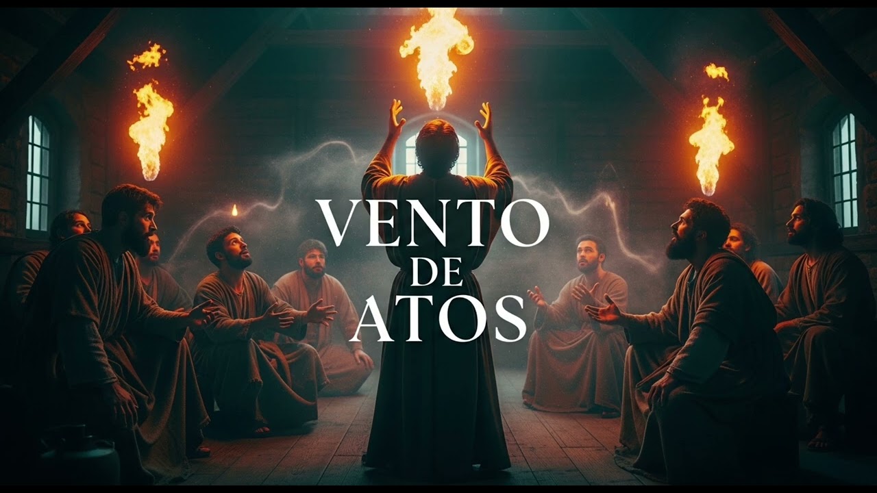 VENTO DE ATOS - Hino de Avivamento Pentecostal (Batismo no Espírito Santo) #musicagospel