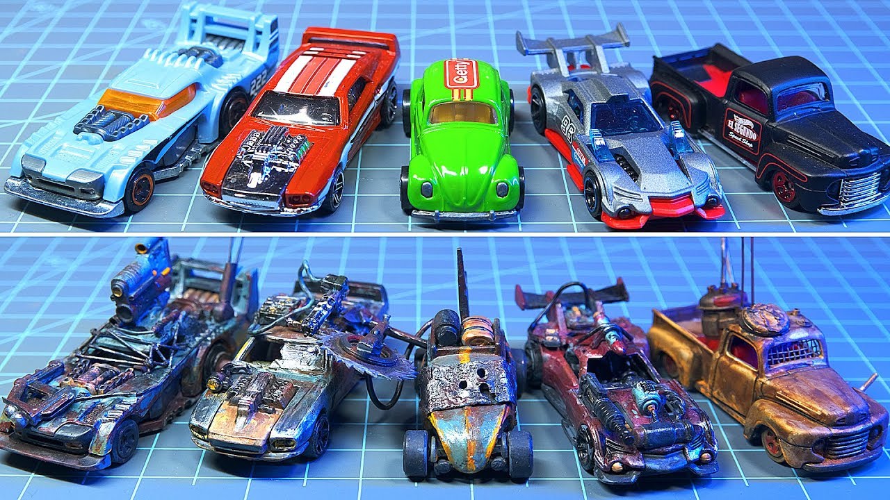 Постапокалиптические HOT WHEELS своими руками | Литые машинки в стиле «Безумного Макса» из Газленда