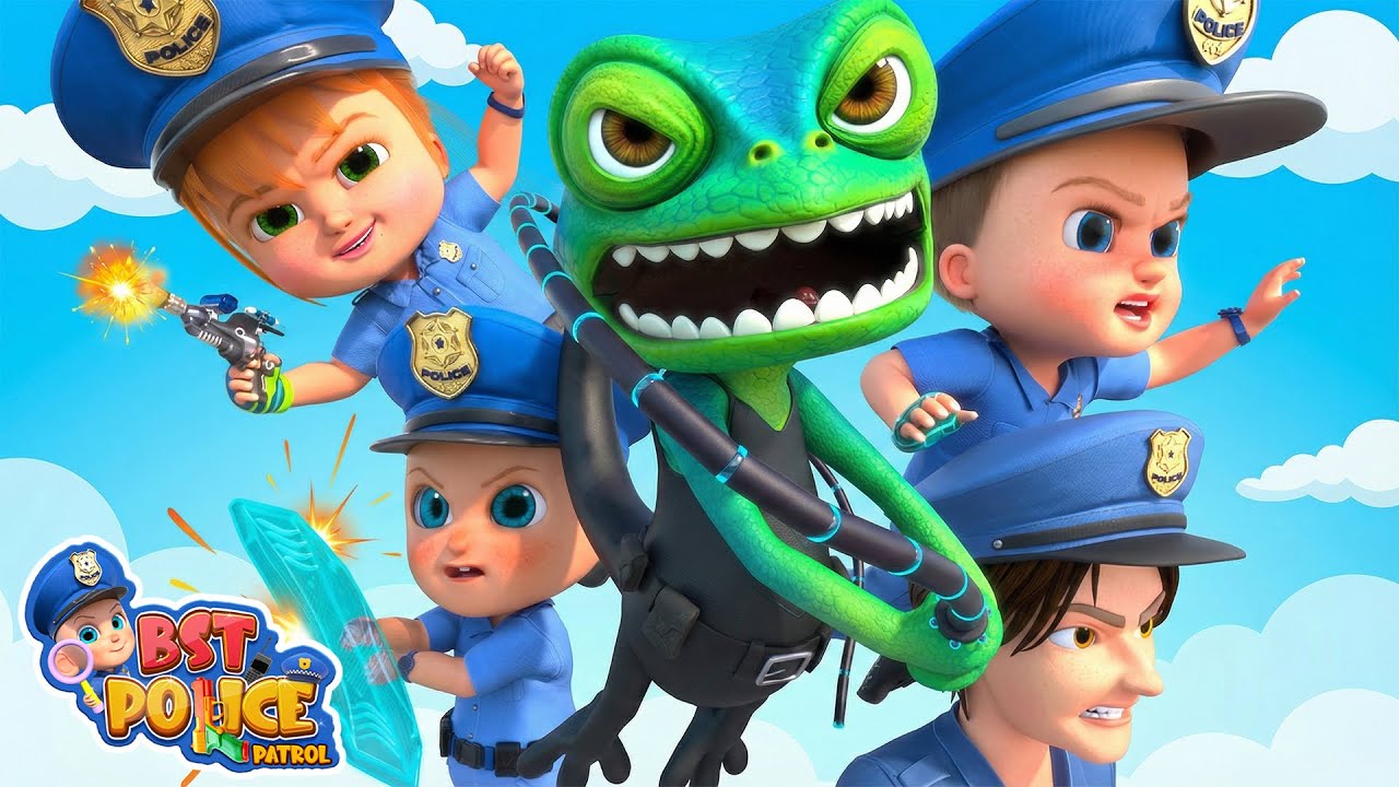 The Great Golden Egg Trick | Police Stories | Cartoon animation for kids | BST Police Patrol
