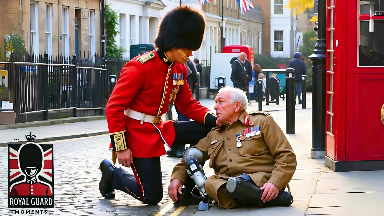 When Royal Guards BREAK Character & Show Heartbreaking Moments to Veteran