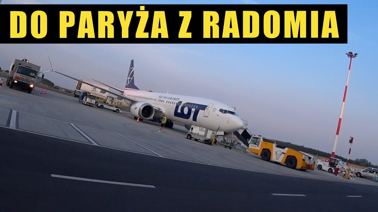 Lotnisko Radom zwane Warszawa - Radom i lot do Paryża [Paryż]