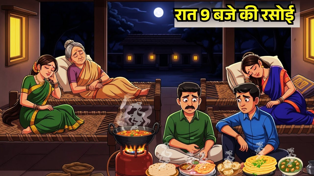 Thand Mein Raat Ki Rasoi | Saas Bahu | Hindi Kahani | Moral Story | Hindi Story | Bedtime Stories