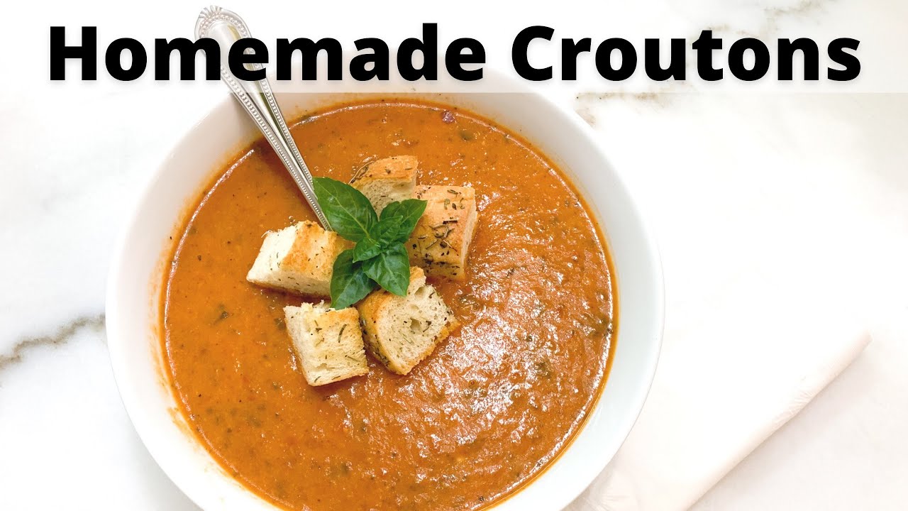 Homemade Croutons | Quick, Easy, & Versatile
