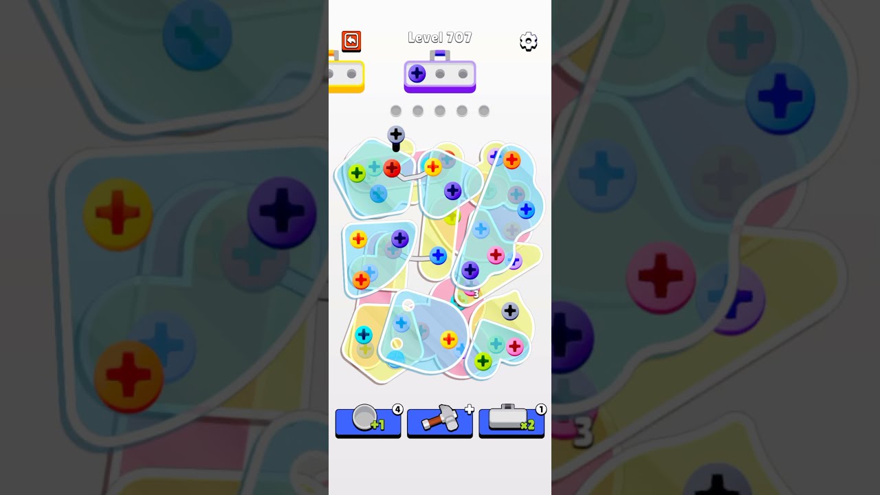 Screw Jam Level 707 | GAME Walkthrough