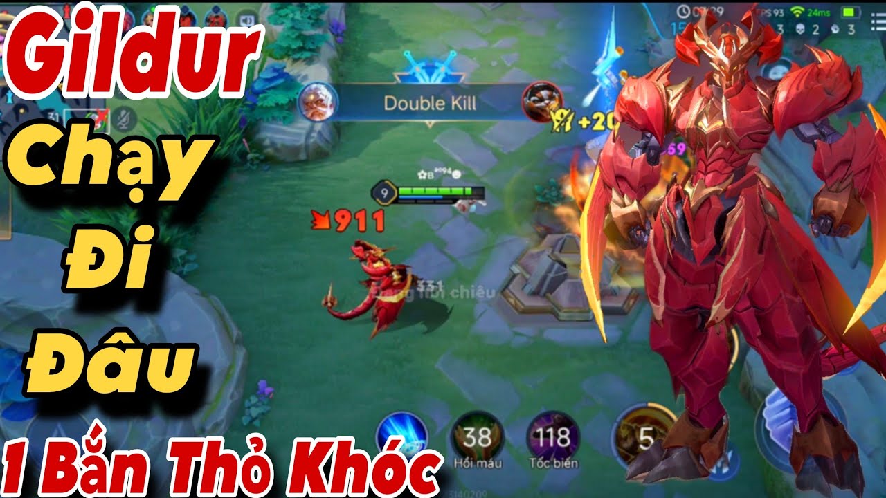 Gildur Full Phép Lối Chơi Sốc Dame Một Chưởng Bay Màu Team Bạn Thở Oxi Cay Cú Vì Top Gildur