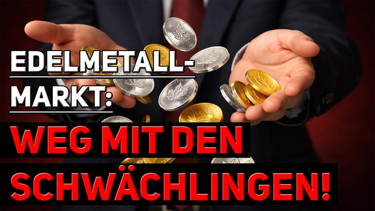 Gold & Silber aktuell: ICH BIN&rsquo;S LEID!