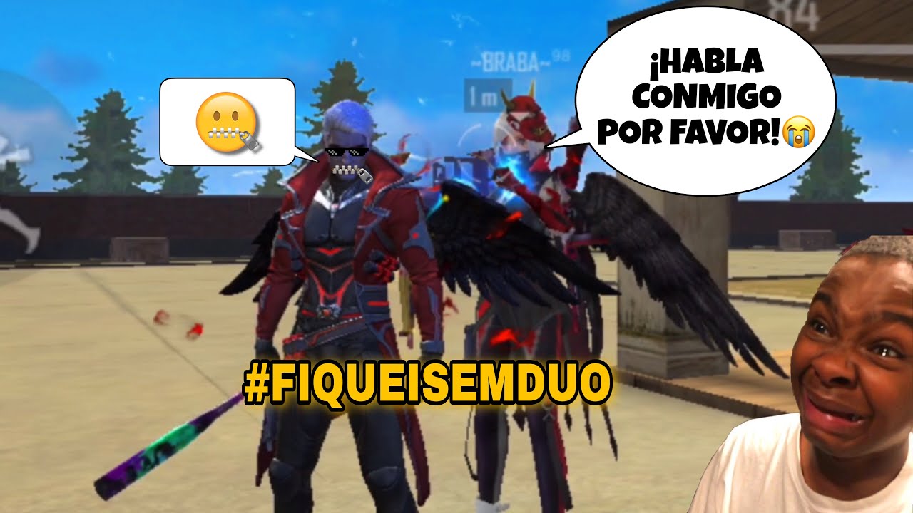 TROLEI MINHA DUO GRINGA IGNORANDO ELA *Deu ruim* 🤦🏻‍♂️😬
