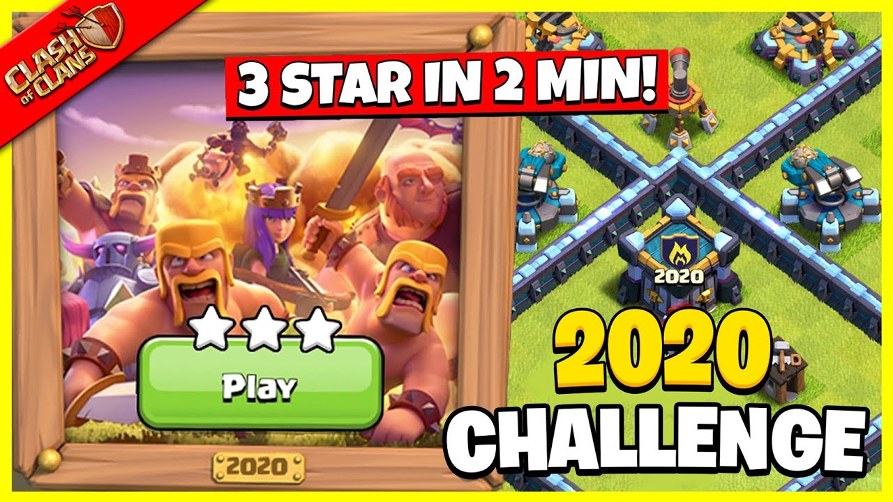 How To Complete 10 Years of Clash Challenge Event in coc | 2020 Map | Coc New Event Attack