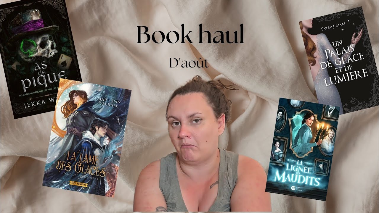 Book haul du mois d'août 💲
