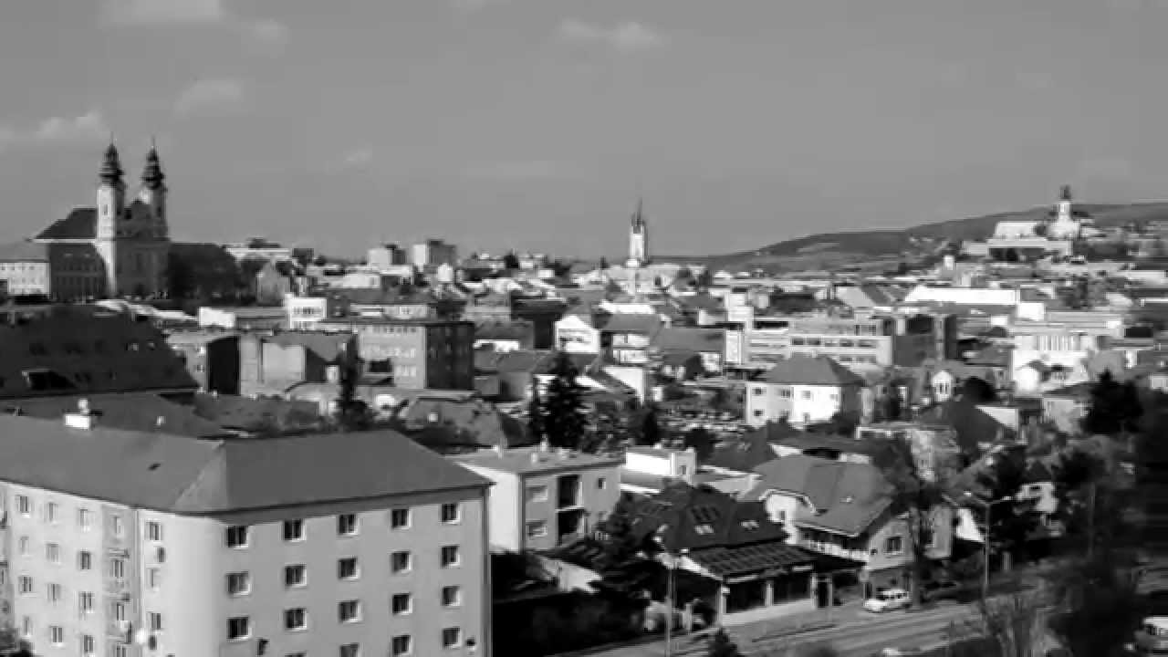 NITRA - čiernobiele mesto