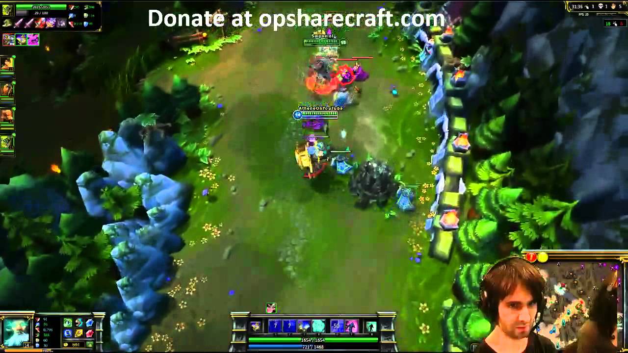 Athenelive.com #118 - League of Legends Athene vs. SK ocelote