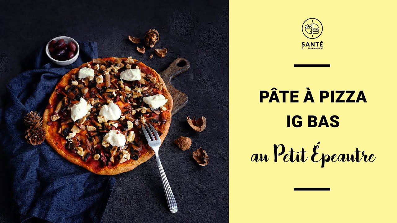 Pâte à pizza au levain [IG Bas]