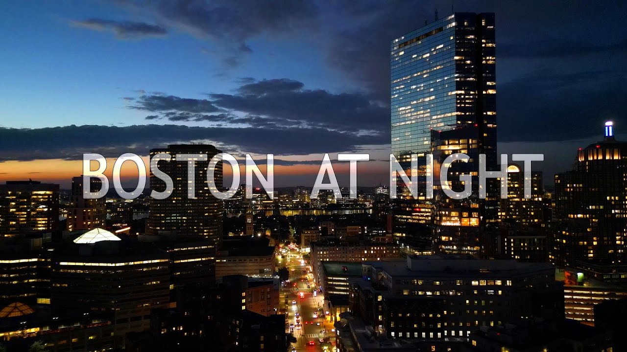 DJI Mini 3 Pro: Boston at Dusk 4K