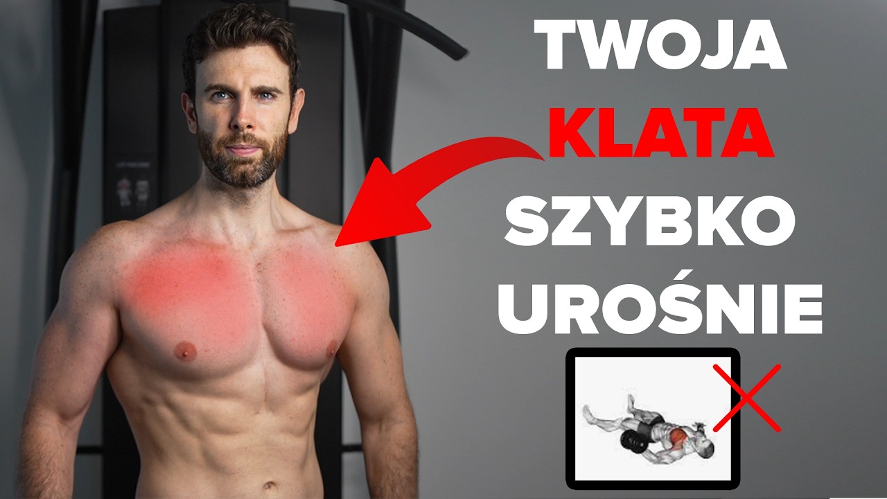 NAJLEPSZE ĆWICZENIE na  WIELKĄ KLATĘ *bez niego tracisz efekty* technika/błędy