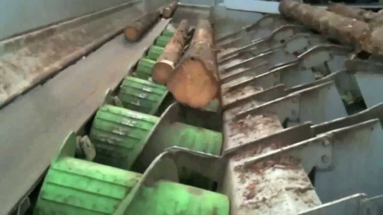 Springer Screw Conveyor System at SCA Tunadal Logsorting