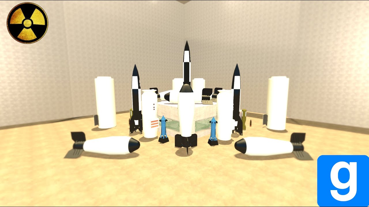 Garry's mod | NUCLEAR BOMB TEST !!!!!!!!!