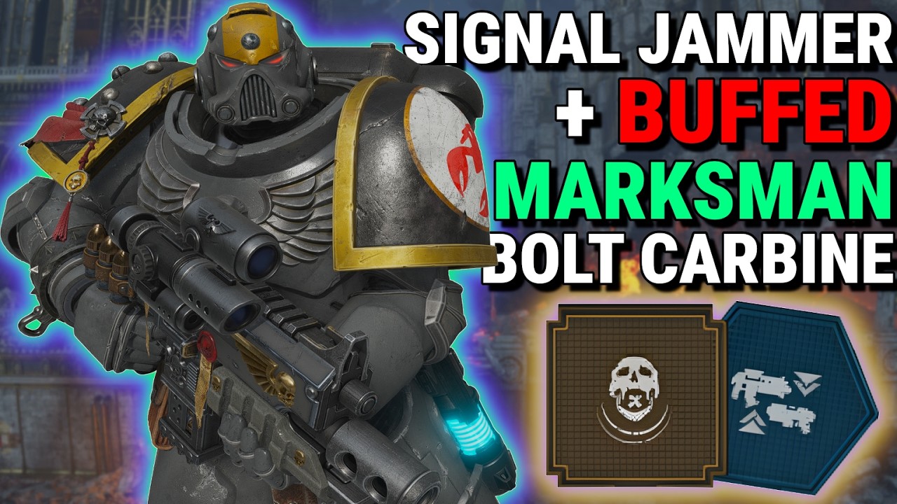 Tactical RIPS Through Hordes With BUFFED Marksman Bolt Carbine - True Solo Absolute | Space Marine 2