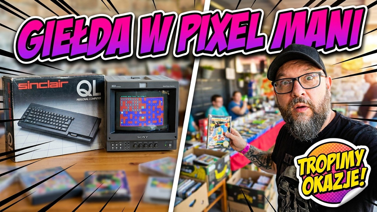 🎥 #03 IDZIEMY TROPEM OKAZJI! GIEŁDA WE WŁADYSŁAWOWIE. (PIXEL MANIA)