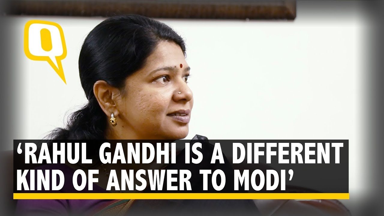 Kanimozhi Freewheels on Stalin, Rahul Gandhi and Modi | The Quint