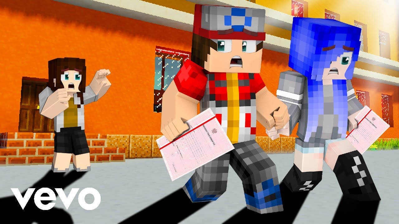 ♪ OSTATNI RAZ Z MOJĄ KLASĄ ♪ - Manchester - Minecraft Piosenka | szymeQ minecraft