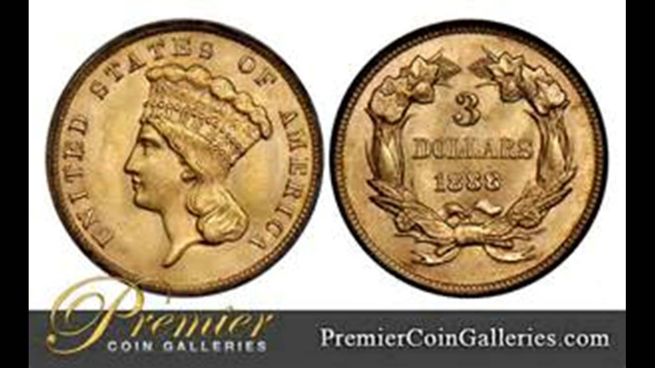 Three Dollar Gold Piece: 500th Subscriber Video - Numismatics with Kenny - Coin Collecting