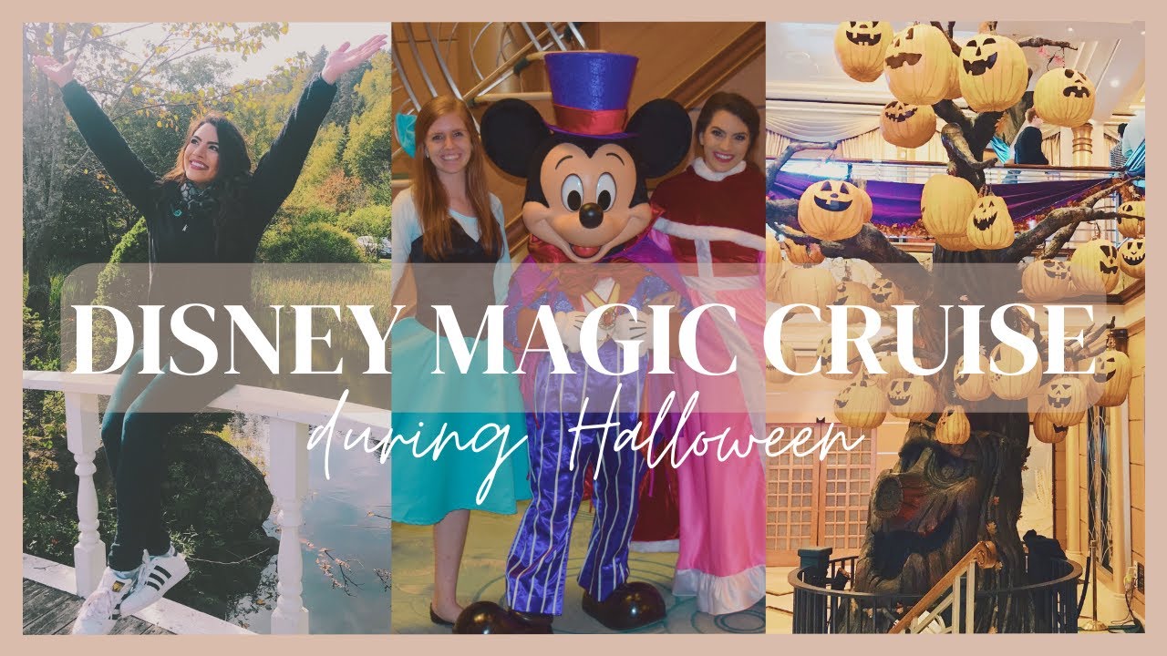 Jess & Krista Set Sail on the Disney Magic | Halloween on the High Seas Disney Cruise October 2017