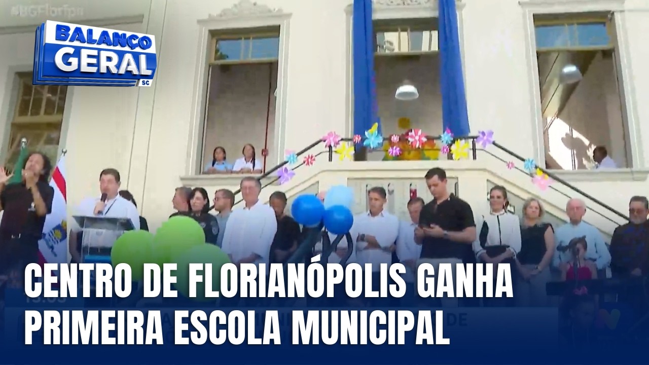 Escola municipal em período integral é inaugurada no Centro