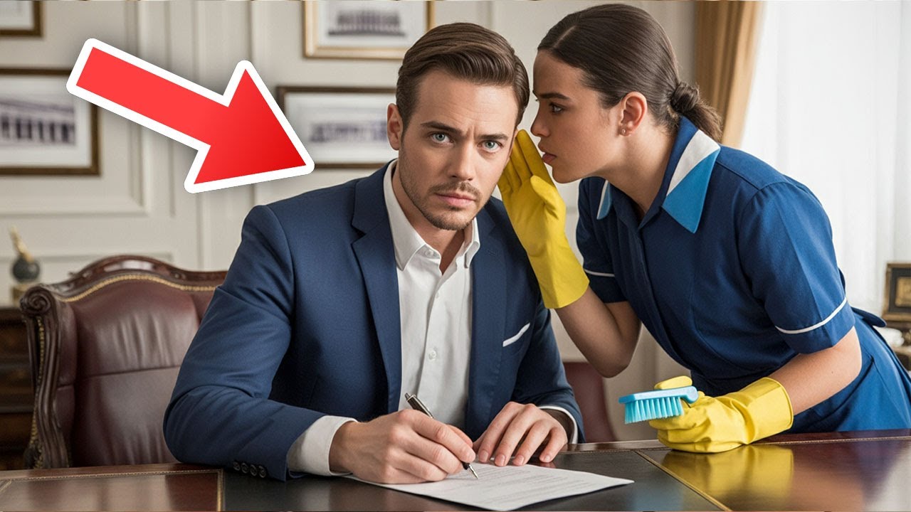 DE ARME SCHOONMAAKSTER FLUİSTERDE TEGEN DE MİLJONAİR TEKEN DİT NİET “