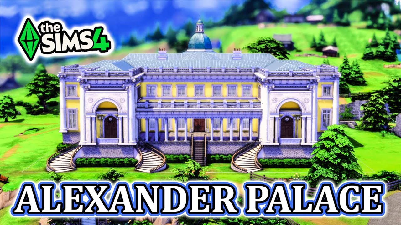 Building Alexander Palace in The Sims 4 | Stream Reupload