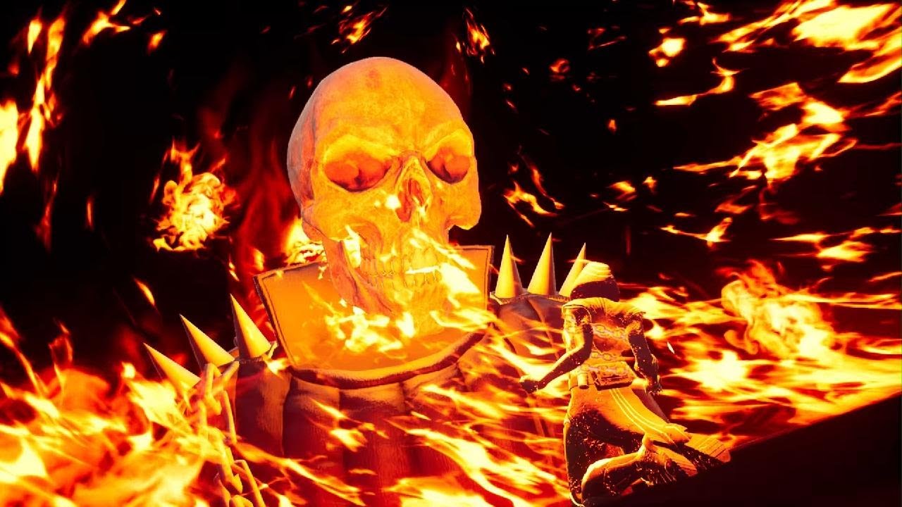 Marvel's Midnight Suns - Ghost Rider (Johnny Blaze) Penance Stare