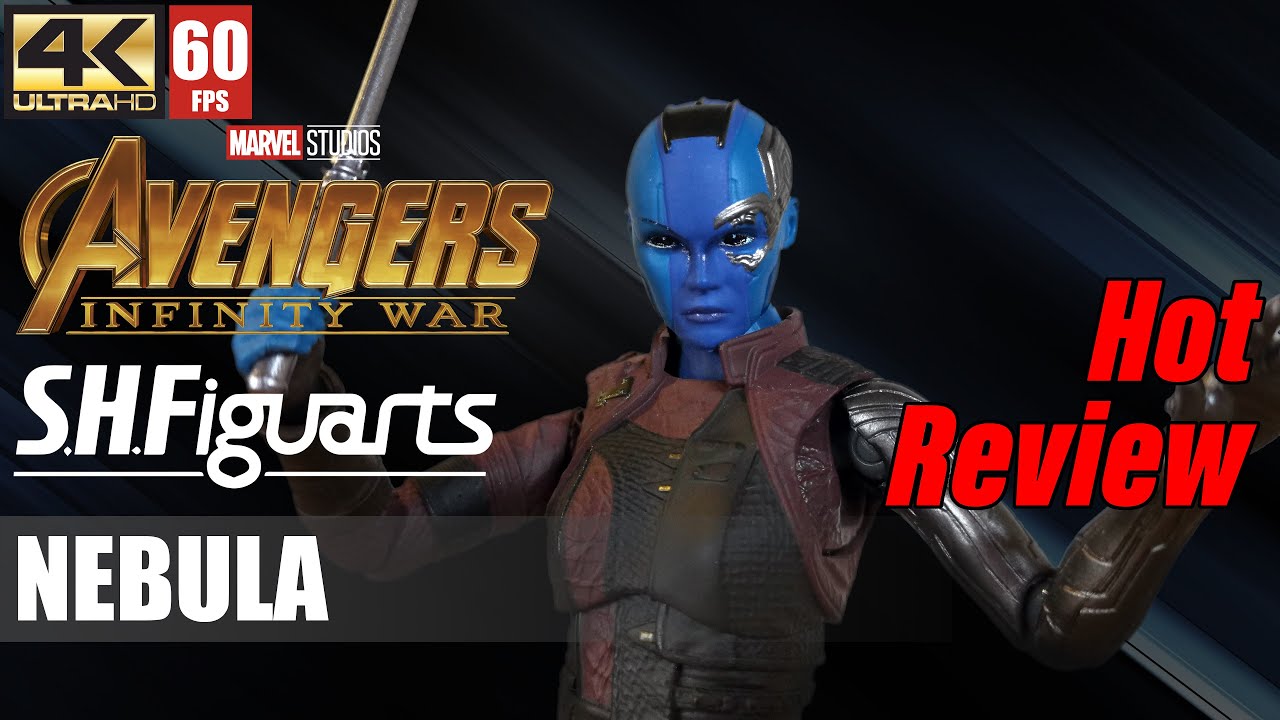 SHF Nebula from Avengers Infinity War Review #S.H.Figuarts #Nebula #Marvel #Avengers #ネビュラ