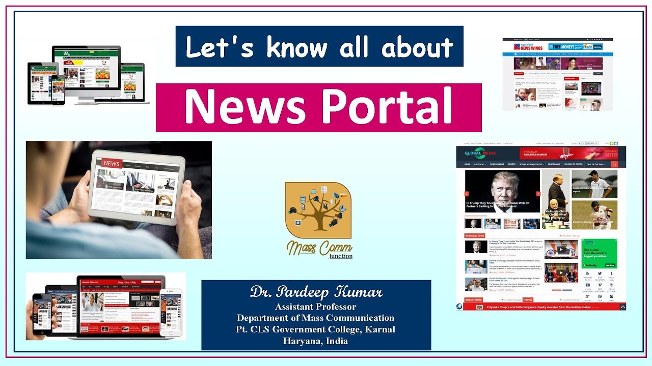 307. News Portal I Web Portal I News Website
