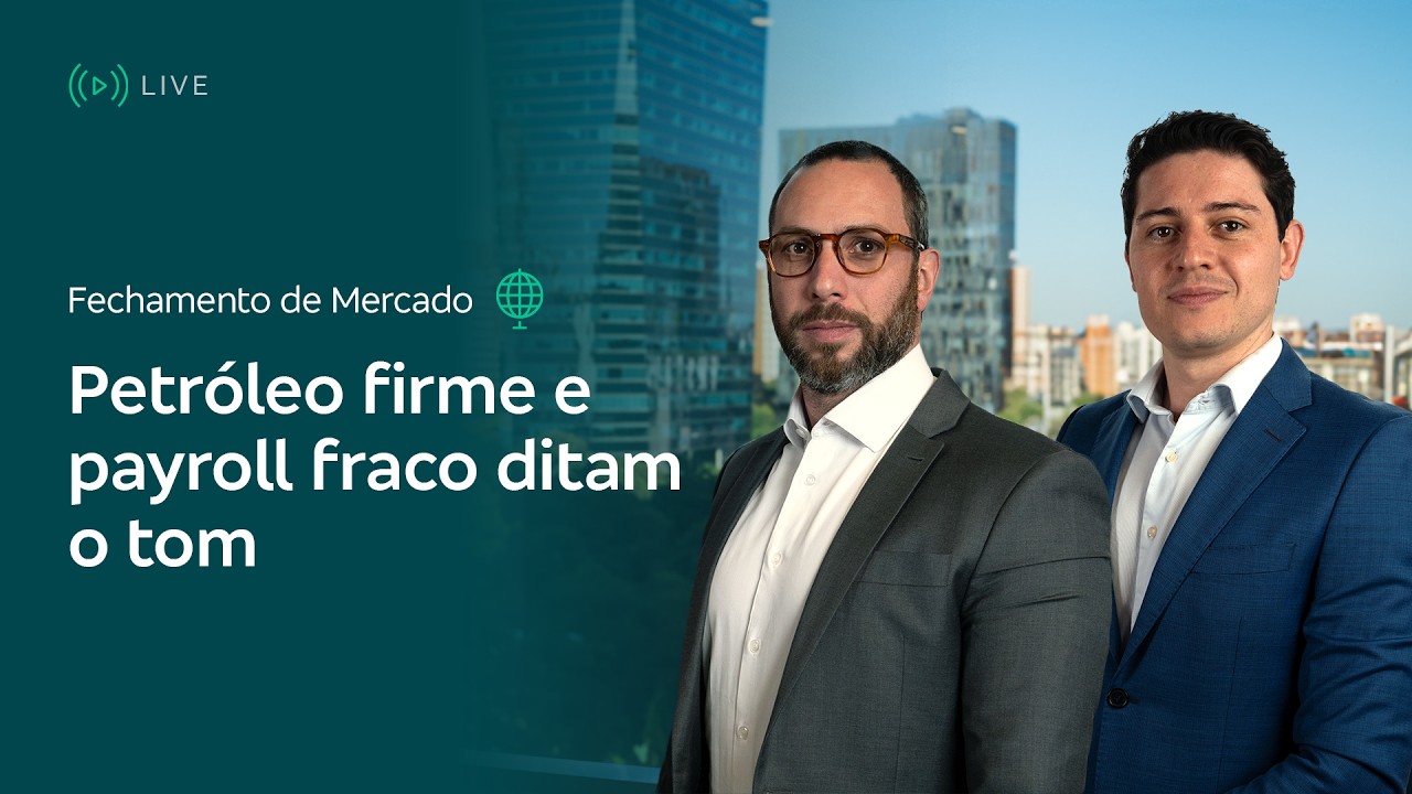 Fechamento de Mercado - Petróleo firme e payroll fraco ditam o tom - 06/03