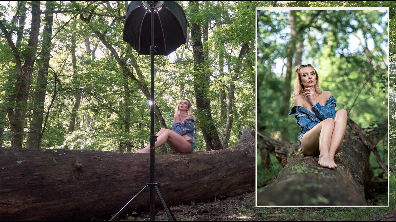 Woods  Portrait one light AD400PRO